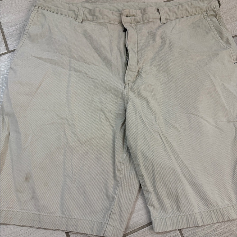 Tommy Bahama Light Tan Flat Front Shorts